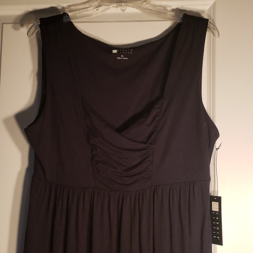 Carole Little black dress- XL - Picture 2 of 6